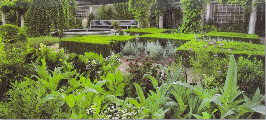 Chicago Botanic Garden, USA, The English Walled Garden,