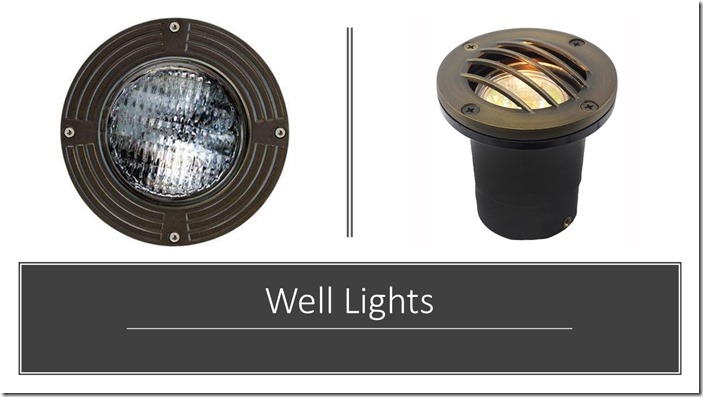 Garden lights: Well Lights